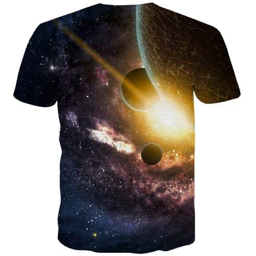 
Galaxy Space T-shirt Men Nebula Tshirt Printed Moon T-shirts 3d Earth Shirt Print Harajuku T-shirts Graphic Short Sleeve - KYKU
                