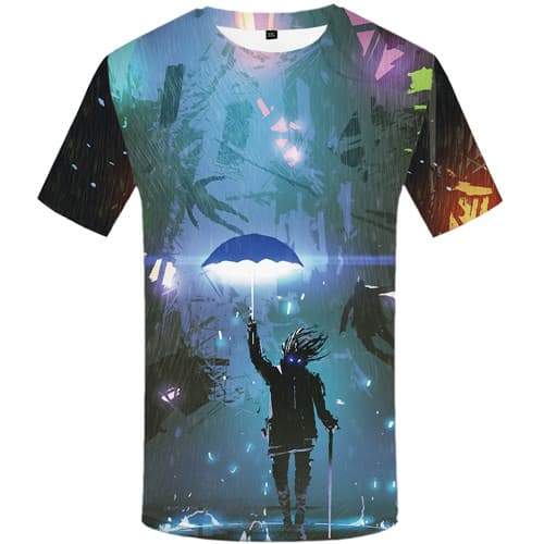 Skull T-shirt Men War T-shirts Graphic Colorful Tshirts Cool Cartoon Tshirt Printed Gothic Tshirts Novelty Short Sleeve T shirts - KYKU