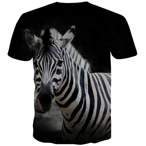 
Zebra T shirts Men Stripe Tshirts Cool Animal Shirt Print Retro T-shirts 3d Harajuku T shirts Funny Short Sleeve Fashion Mens - KYKU
                