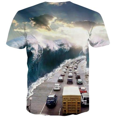 
Wave T-shirt Men City Tshirts Cool Sky Tshirts Casual Hip Hop Tshirt Anime Street T-shirts Graphic Short Sleeve summer Men women - KYKU
                
