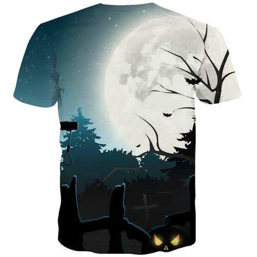 
Moon T shirts Men Halloween T shirts Funny Bat Tshirt Printed Cosplay Tshirt Anime Funny T-shirts 3d Short Sleeve Hip hop - KYKU
                