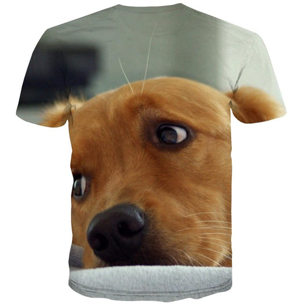 
Golden Retriever dog t shirt Puppy Cute Pets shirt tee Cool big Smart dogs art costume man
                