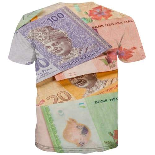 
Money T shirts Men Malaysian Ringgit Tshirts Casual Malaysia T shirts Funny Character Shirt Print Abstract Tshirt Anime - KYKU
                