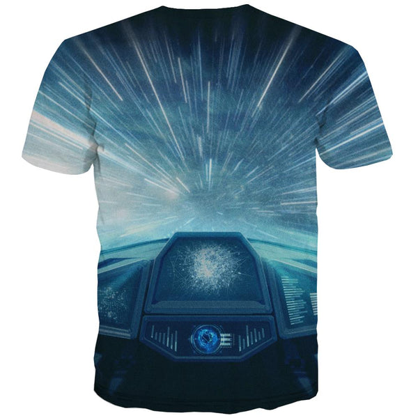 
shirt Airship t shirt 3D air ship men Casual flying ship art costume
                