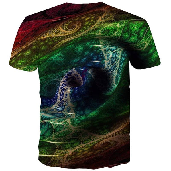
abstract t shirt  Casual shirt 3D personality  Casual fun geometric colorful art art costume man
                