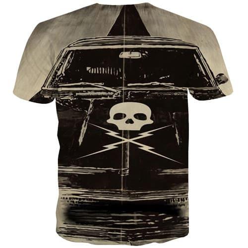
Skull T-shirt Men Military Tshirts Casual Punk Rock T shirts Funny Anime T-shirts Graphic Hip Hop Tshirts Novelty Short Sleeve - KYKU
                