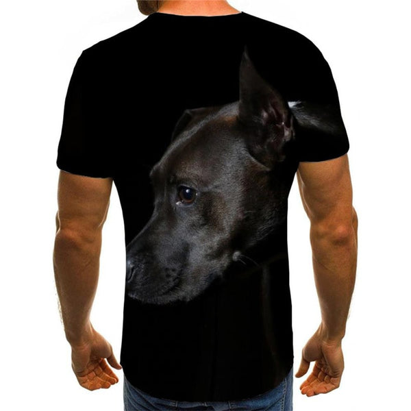 
shirt dog Puppy Cute animal Cool big Smart dogs Cool men's art costume
                