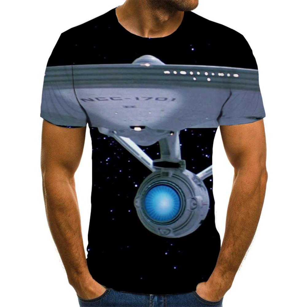 Airship tshirt 3D tshirt air ship flying ship men Cool art costume