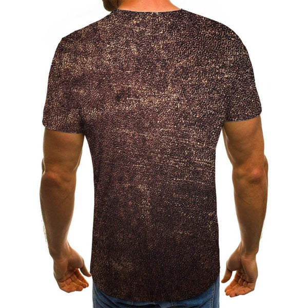 
dark red texture shirts special texture Hip hop tshirt 3D Cool different men art costume
                