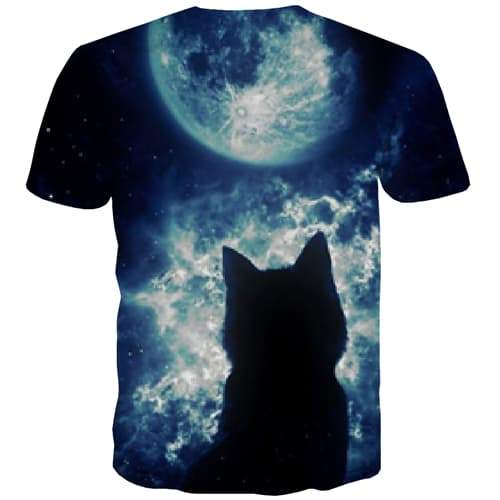 
Moon T shirts Men Earth Tshirt Printed Galaxy Shirt Print Animal T-shirts 3d Funny Tshirts Cool Short Sleeve T shirts Men women - KYKU
                