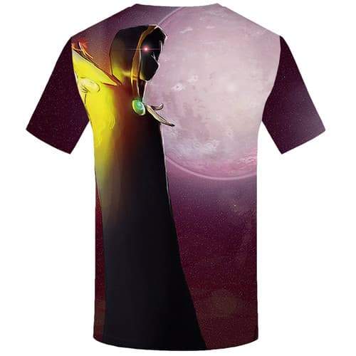 
Skull T-shirt Men Galaxy Space T-shirts Graphic Moon Tshirts Cool Cosplay Tshirt Printed Flame Tshirt Anime Short Sleeve - KYKU
                