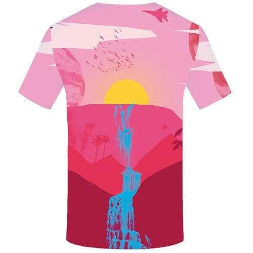 
Galaxy Space T shirts Men Colorful Shirt Print Aurora Tshirts Novelty Nebula Tshirt Anime Ocean Tshirts Casual Short Sleeve - KYKU
                