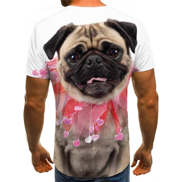 
dog tshirts Puppy Cute Pets tee top art costume men Cool big Smart dogs
                