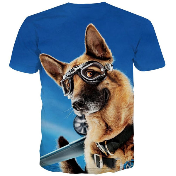 
animal tshirt docile pets tee top art costume men Cool cat and dog
                