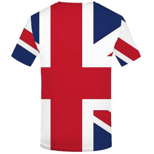 
British Flag T-shirt Men United Kingdom Shirt Print Gothic T shirts Funny Harajuku Tshirt Printed Art Tshirts Casual - KYKU
                