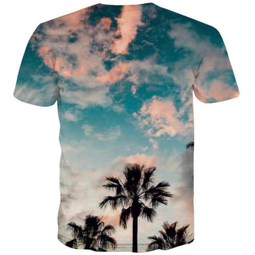 
Coconut Tree T shirts Men Sky Tshirts Casual Colorful Shirt Print Harajuku Tshirt Anime Gothic Tshirts Novelty Short Sleeve - KYKU
                