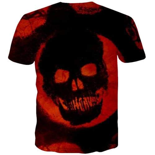 
Skull T shirts Men Graffiti Tshirt Anime Red Tshirts Cool Ink Tshirts Novelty Gothic Tshirts Casual Short Sleeve Hip hop Unisex - KYKU
                