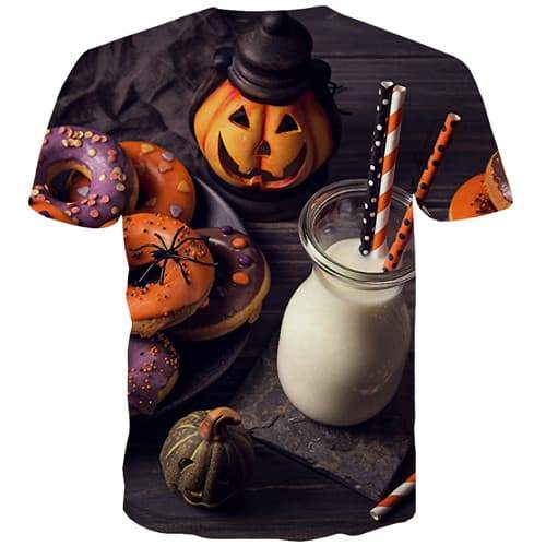 
Pumpkin T-shirt Men Halloween Tshirts Casual Food Tshirts Cool Cartoon Tshirts Novelty Harajuku T-shirts 3d Short Sleeve summer - KYKU
                