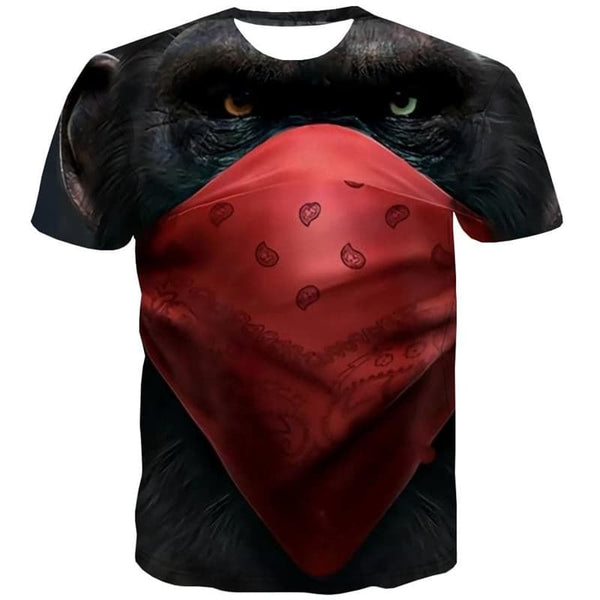 
Orangutan T shirt Men Animal Shirt Print Harajuku Anime Clothes Funny Tshirts Casual
                