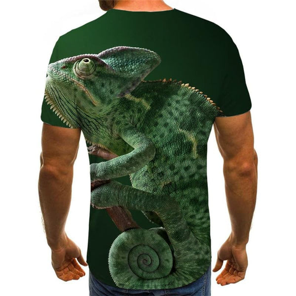 
Lizard T-shirt Men Animal T-shirts 3d Harajuku Tshirts Casual Funny Anime Clothes
                