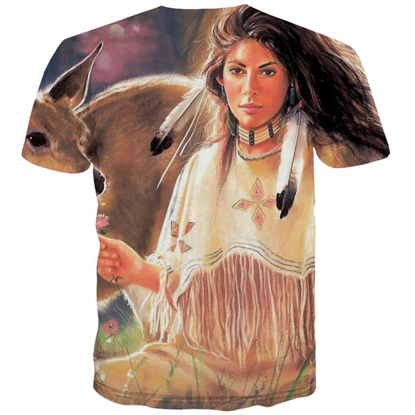 
Indians T shirts Men Grassland Tshirts Novelty Sunset T-shirts 3d War Tshirts Casual
                