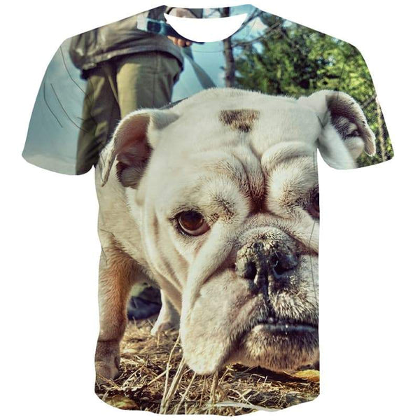 Animal T shirts Men Dog Tshirts Casual Funny Tshirts Novelty Harajuku T shirts Funny - KYKU