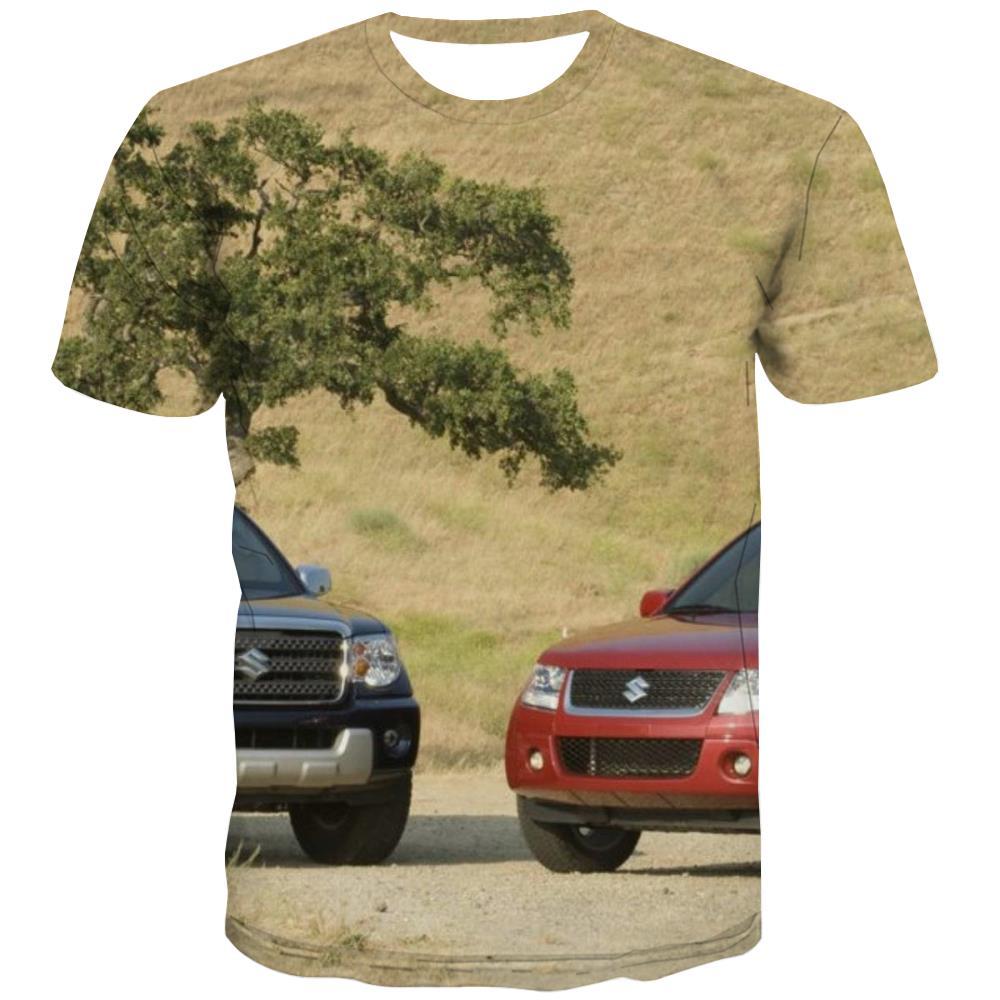 Jeep T-shirt Men Offroad T-shirts 3d car T shirts Funny Short Sleeve summer New - KYKU
