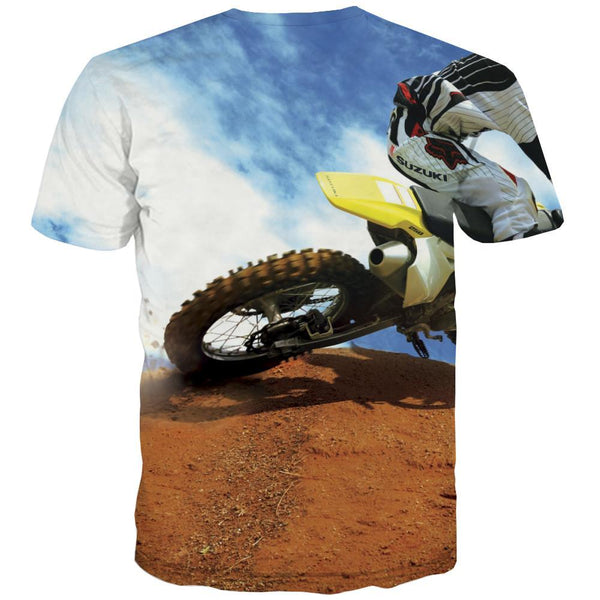 
Motocross T-shirt Men motorcycle Shirt Print Offroad Tshirts Novelty - KYKU
                