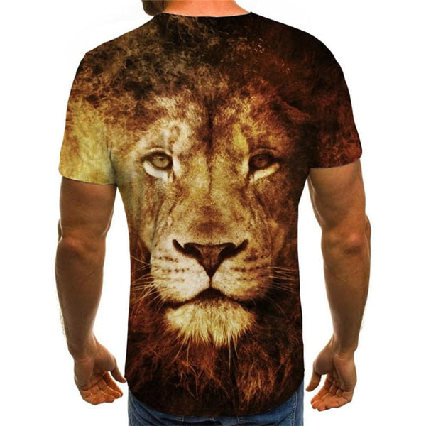 
Lion T-shirt Men Animal Tshirt Printed Flame T-shirts 3d Harajuku Funny T shirts Street Tshirts Casual
                