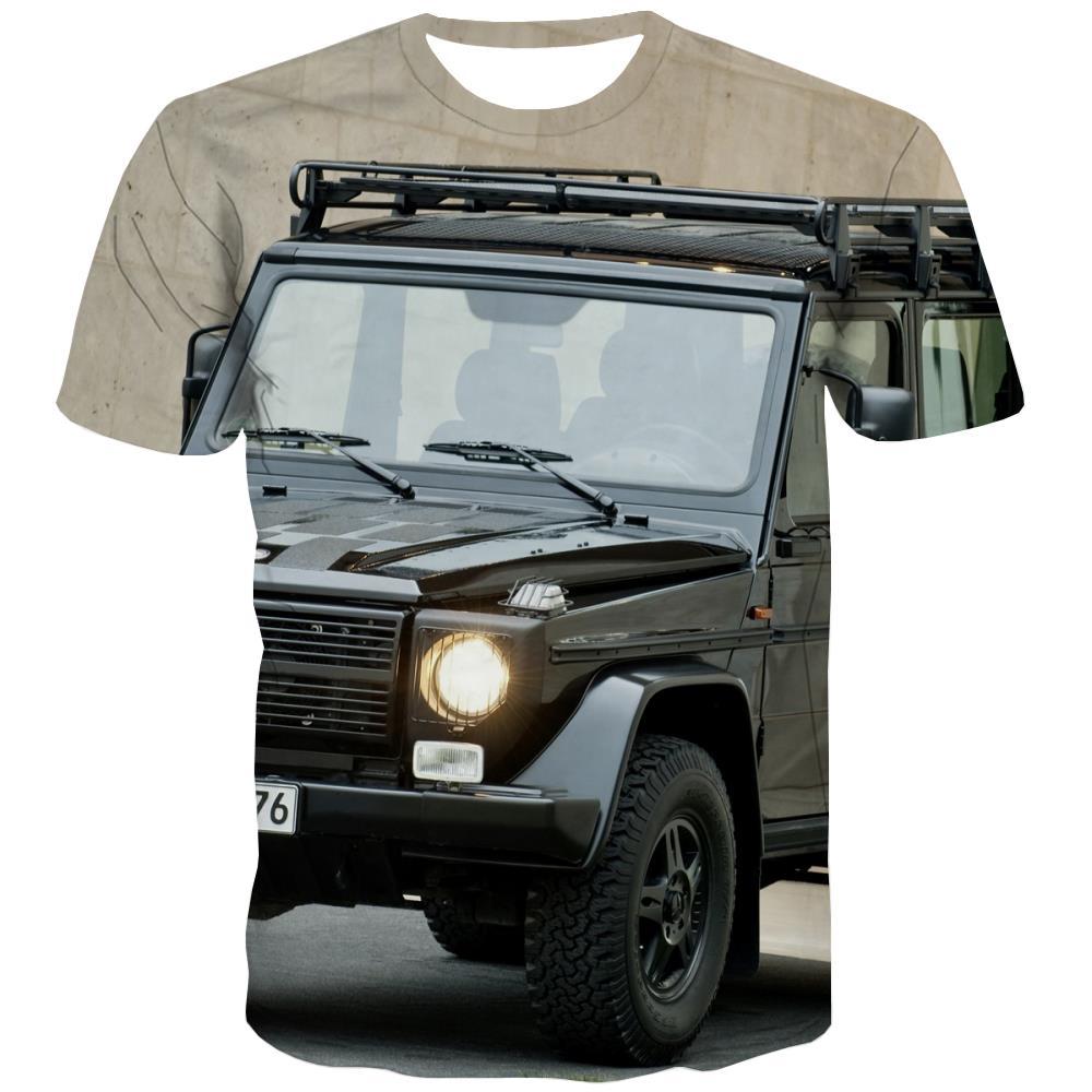 Jeep T-shirt Men Offroad Shirt Print car Tshirts Casual Short Sleeve summer Tops - KYKU