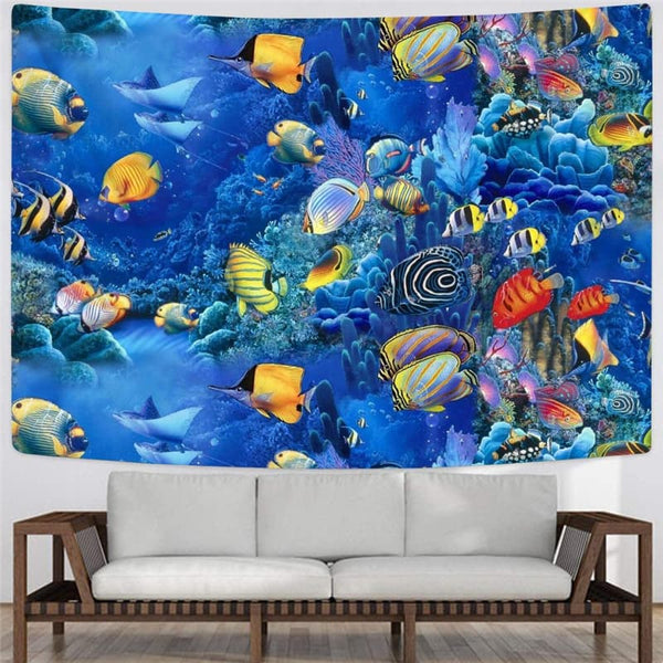 
Fish Tapestry Animal Tapestries Tracksuits Rug Wall Ocean Tenture Mandala Fishinger Home Tapestrys
                
