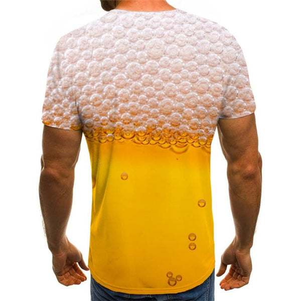 
Beer T shirt Men Novel Anime Clothes Harajuku Funny T shirts Hip Hop Tshirts Casual
                