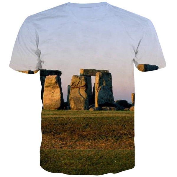 
Landscape T-shirt Men Lawn T-shirts Graphic Stone Tshirts Novelty Harajuku Tshirts Casual - KYKU
                