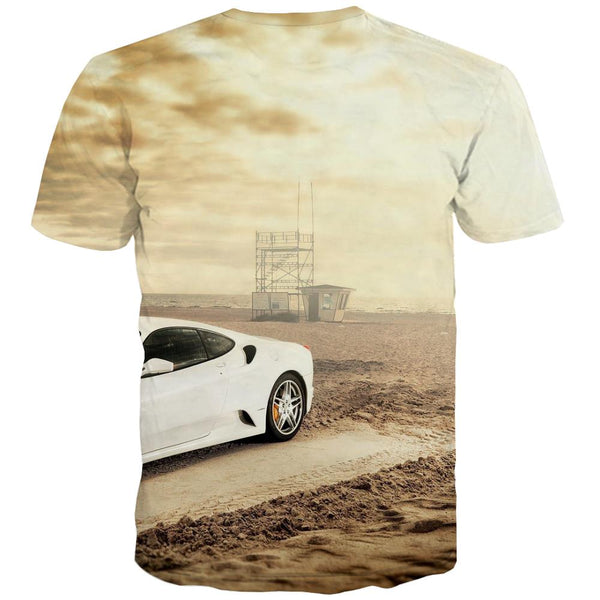 
Racing Car T-shirt Men Metal Tshirts Novelty City T-shirts 3d Gray T-shirts Graphic Retro Tshirts Casual
                