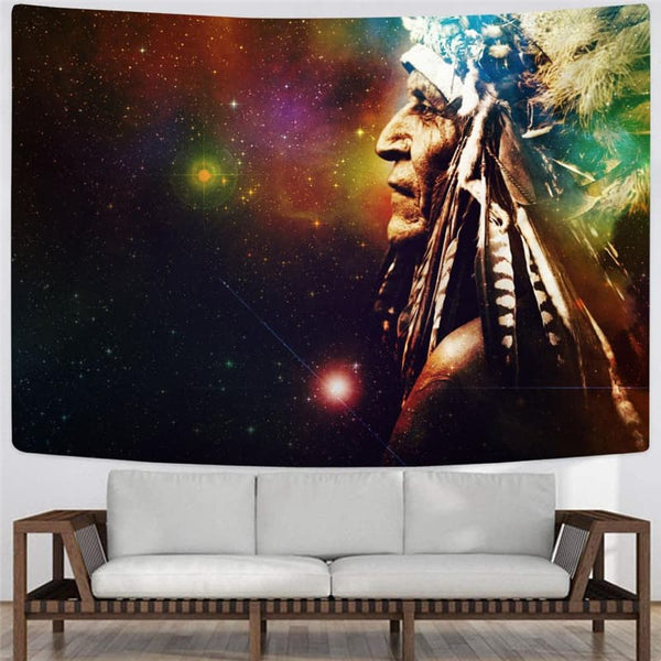 
Indios Tapiz Galaxy Tenture Mandala Space Wall Tapestry Universe Rug Wall
                