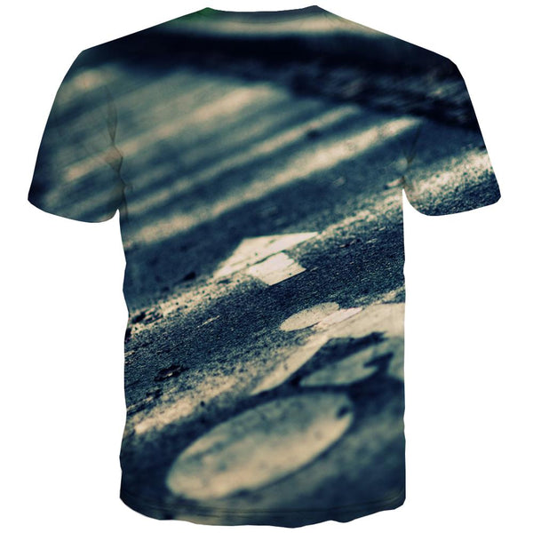 
Bicycle T-shirt Men Metal T shirts Funny City T-shirts Graphic Psychedelic Tshirt Anime
                