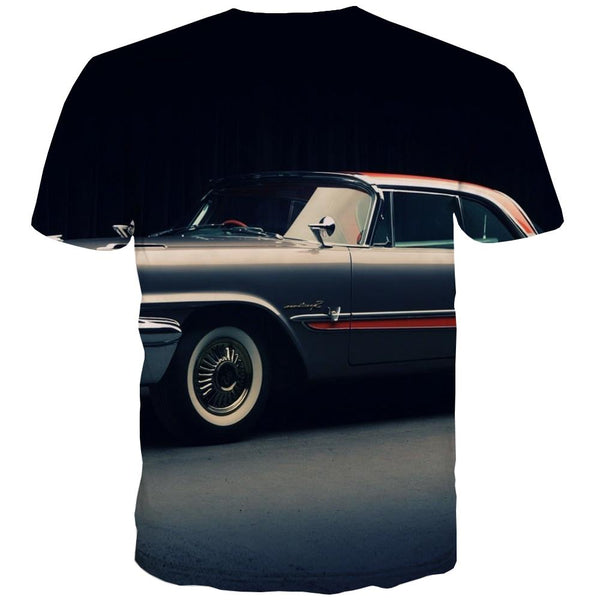 
Racing Car T-shirt Men Metal T shirts Funny City T-shirts 3d Gray Shirt Print Retro T-shirts Graphic
                