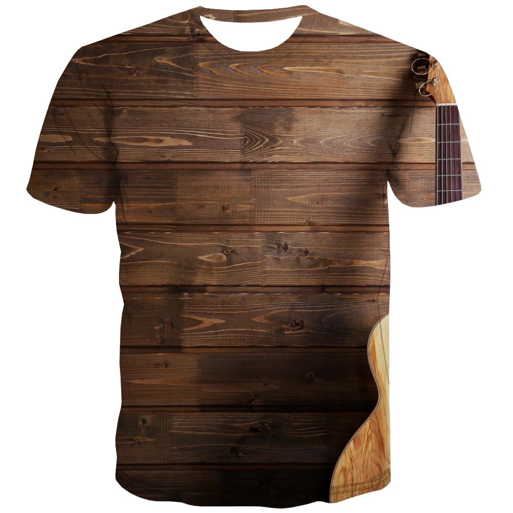 Music T shirts Men Instrument T-shirts 3d Retro Tshirt Printed Electronic Tshirts Novelty
