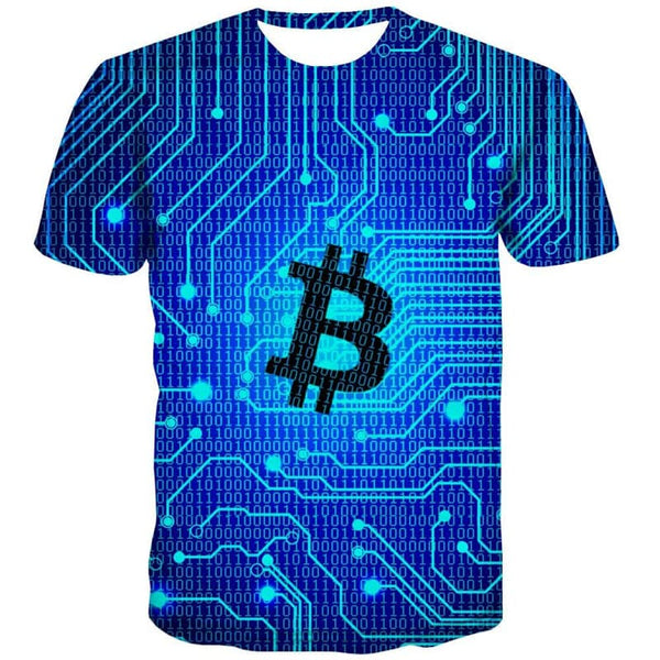 
Bitcoin T-shirt Men Sail Shirt Print Landscape Funny T shirts Retro Tshirt Printed
                