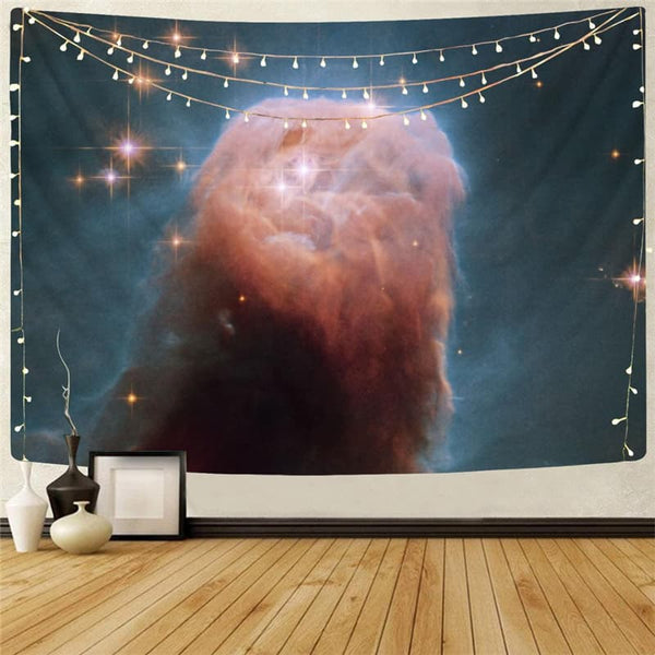 Galaxy Tapestry Space Tenture Mandala Universe Rug Wall Nebula Wall Tapestry