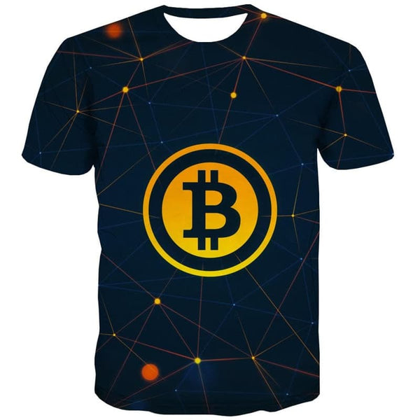 
Bitcoin T shirt Men Abstract Tshirt Printed Psychedelic T-shirts 3d Retro Tshirts Casual
                