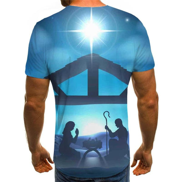
Christian T shirt Men Jesus Anime Clothes Animal Tshirt Printed Galaxy Tshirts Casual
                