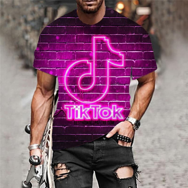 
Douyin T shirt Men Music Shirt Print Party Tshirt Printed Funny Anime Clothes
                