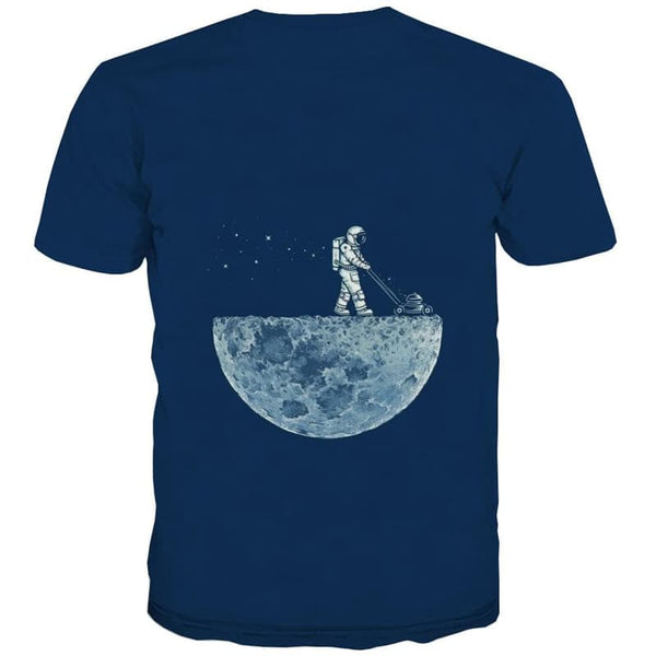 
Astronaut T-shirt Men Cherish Tshirts Casual Novel Anime Clothes Space Tshirt Printed
                