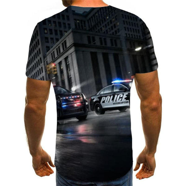 
City T shirt Men Car Anime Clothes Harajuku Tshirt Printed Mens Clothing summer
                