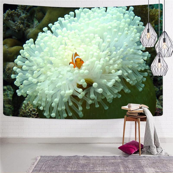 
Fish Tapiz Fishinger Rug Wall Animal Wall Tapestry Tropical Home Tapestrys White Tapestries
                