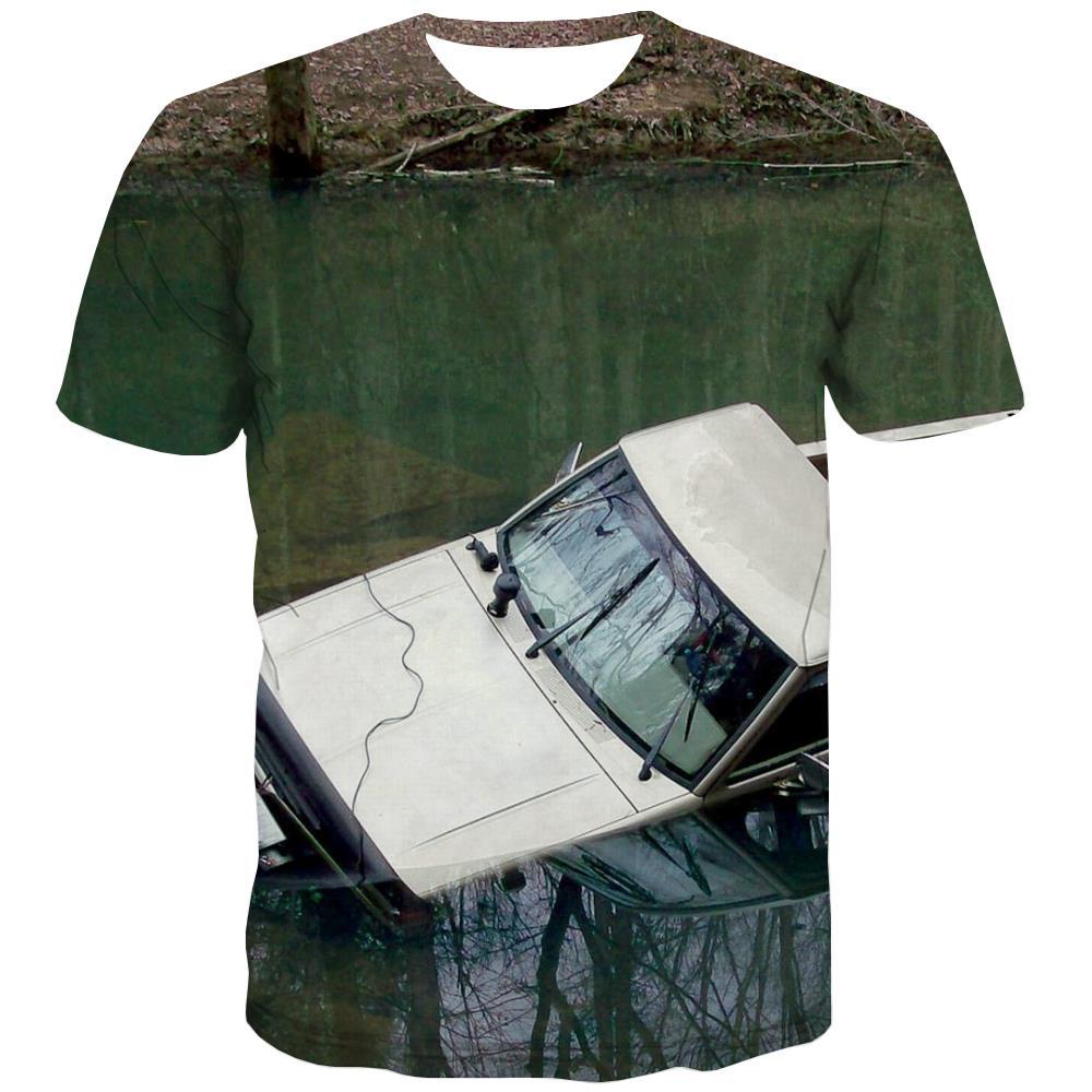 Jeep T-shirt Men Offroad Tshirts Casual car Tshirt Anime Short Sleeve T shirts - KYKU