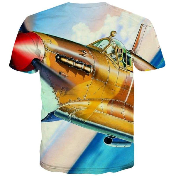 
Helicopter T-shirt Men Metal Tshirt Printed War Tshirts Cool Military Tshirt Anime Colorful Tshirts Novelty - KYKU
                