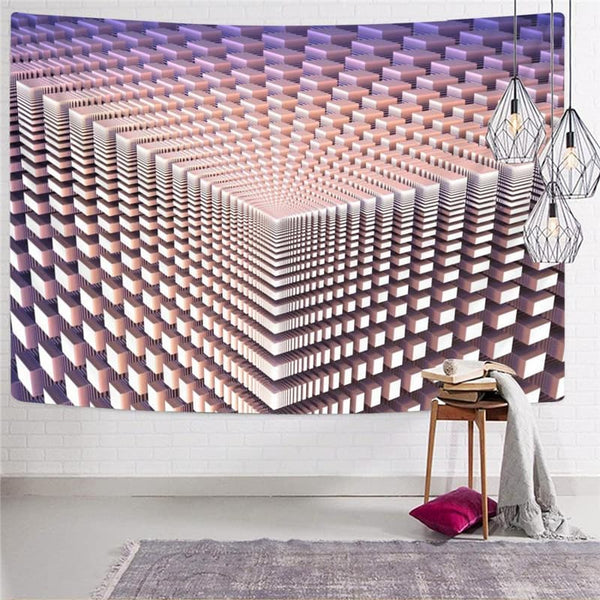 
Geometric Tapestry Psychedelic Tapestries Vortex Tenture Mandala Yellow Home Tapestrys
                