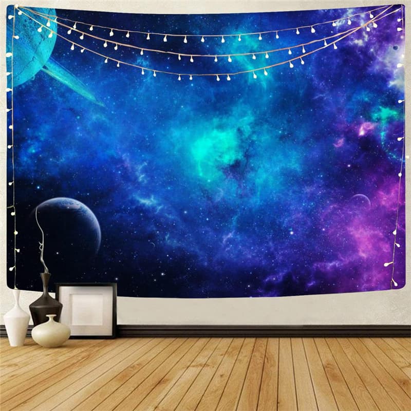 Galaxy Tapestry Space Tenture Mandala Universe Wall Tapestry Decor Boho decor